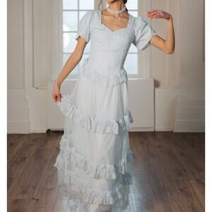 Ivy City Co Size 18 Raya Dress in Powder Blue NWT Cottage Core Fairly Tale